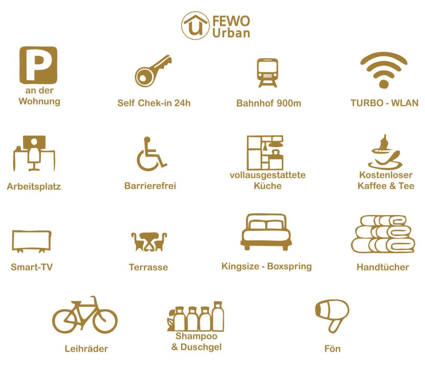 Fewo Urban Gotha - Apartment Orangerie - Am Schlosspark- Parken An Der Der Tuer- Barrierefrei, 900 Meter Zum Bahnhof - Wallbox Εξωτερικό φωτογραφία